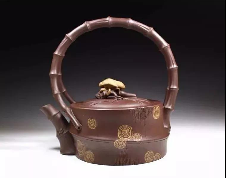 10種最美花器提梁壺，精美別致雕花紫砂壺!