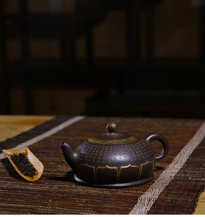 佛系紫砂壺，禪意靜心紫砂壺
